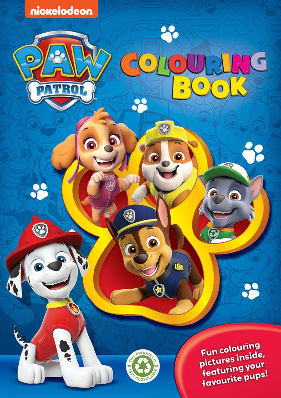 PAW PATROL COLOURING BOOK